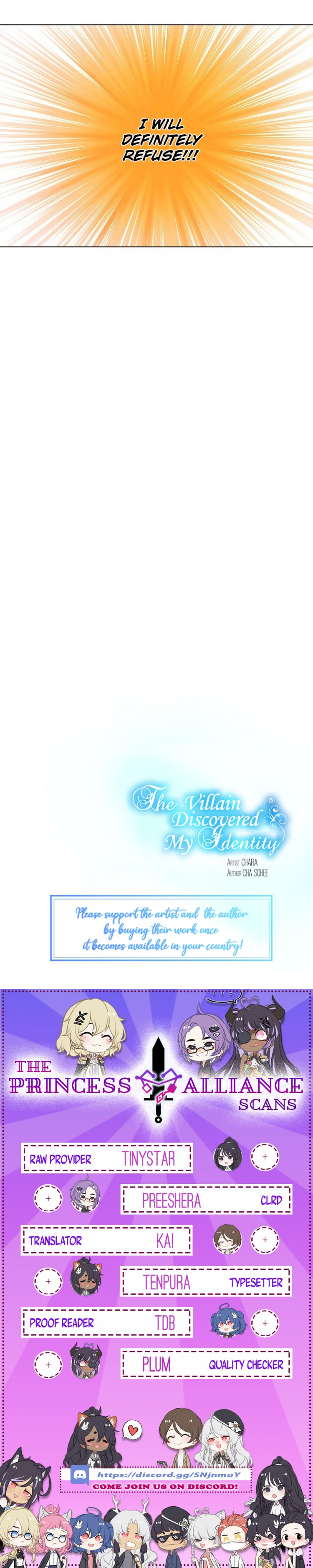 The Villain Discovered My Identity - Chapter 14 Page 13